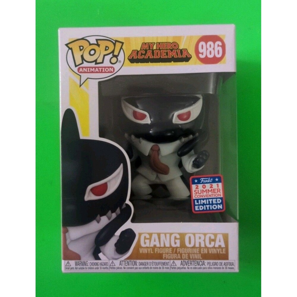 My Hero Academia Gang Orca Funko Pop #986 With Protector